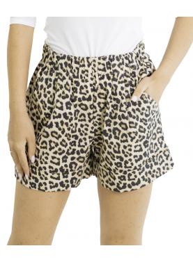 Pantaloncino leopardato Only